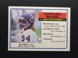 Walter Payton TOPPS 1992 Team Leaders - Picture 1 of 2