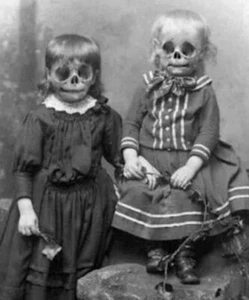 Odd, Creepy, Scary, Unique Vintage Historic Reproduction Photo 180 - Picture 1 of 3