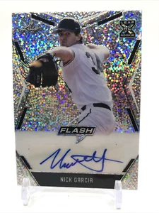 2020 Leaf Flash Nick Garcia #BA-NG2 Auto - Picture 1 of 2