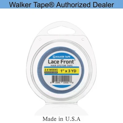 Walker Lace Front Support Tape (Blue Liner), Double Side Roll Tape - Image 1 of 4