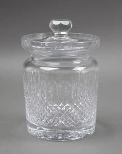 Rogaska Crystal Chamberlin Biscuit Barrel Candy Cookie Jar Canister Lid 6.6" - Picture 1 of 7