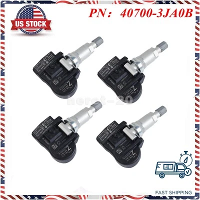 For Nissan Altima Murano Pathfinder 40700-3JA0B Tire Pressure Sensor TPMS 4PCS - Image 1 of 4
