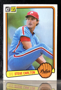 1983 Donruss ~ Steve Carlton ~  Philadelphia Phillies ~ HOF ~ Centered!!