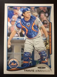 Travis d'Arnaud 2014 Topps Rookie Card #248 (5457) - Foto 1 di 2