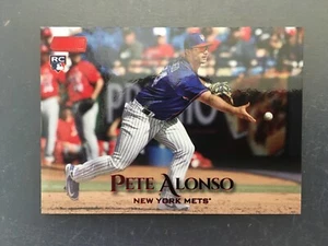 2019 Topps Stadium Club Red Parallel Pete Alonso New York Mets - Picture 1 of 2