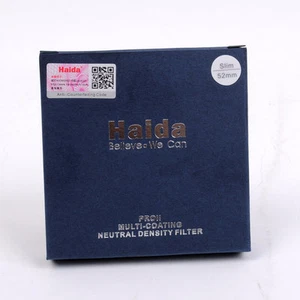 Filtro de densidad neutra Haida 52mm Slim PRO II MC ND1.8 64x ND 64 6-Stop - Imagen 1 de 6