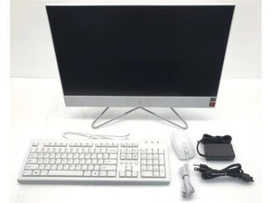 HP 24-dd0017c All-in-One Desktop 23.8" Ryzen 3 3250U 8GB 1TB W10H 9EE53AAR#ABA - Picture 1 of 4