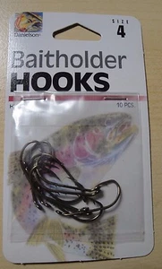 Danielson Baitholder Hooks, Size 4, 10 hooks. - Picture 1 of 1
