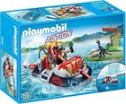 Playmobil 9435 Action Dino Hovercraft Toy with Underwater Motor
