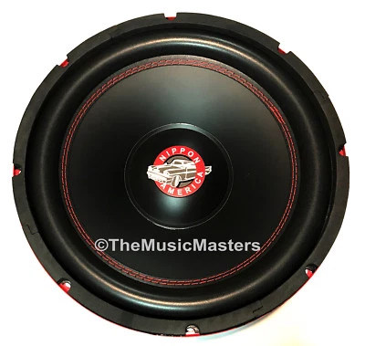 12" inch Home Stereo Sound Studio 8 Ohm WOOFER Subwoofer Speaker Bass Driver Sub