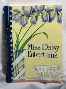 Vintage Miss Daisy Entertains Tearoom Spiral Cookbook 1998 Nashville Tenneesee - Picture 1 of 14