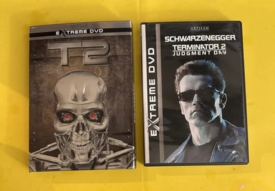 TERMINATOR 2 JUDGMENT DAY EXTREME (DVD 2003)W/STEEL SLIPCOVER & INSERT LIKE NEW - Image 1 of 4