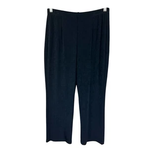Chico's Travelers 1 Short US 8/10P Navy Pull On Pants Acetate Spandex Slinky 1S - Picture 1 of 10
