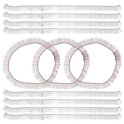 30 Pcs Brown Small Doll Eyelashes Faux Artificial Eyelashes Nylon Craft Supplies - Image 1 of 4