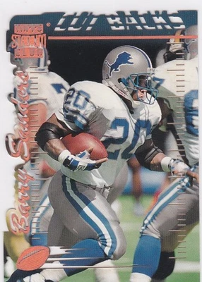 Barry Sanders 1996 Topps Stadium Club RARO $$ RECORTES #C2 Detroit Lions INSERTO Foto 1 de 2