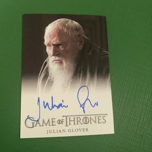 2012 Game of Thrones Autograph Card Julian Glover As Grand Maester Pycelle Auto - Picture 1 of 2