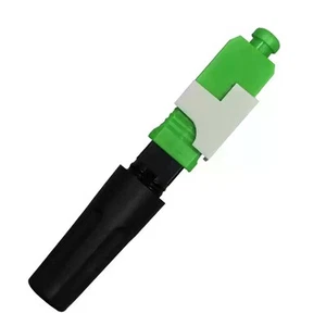 100pcs SC/APC Optic Fiber Fast Connector Side Open FTTH Embedded Quick Connector - Afbeelding 1 van 1