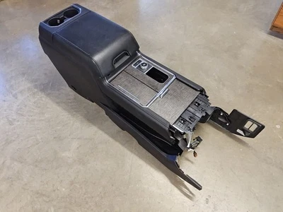 Ford Expedition 2018-2021 consola piso delantero cuero reposabrazos tapa 4x4 Foto 1 de 4