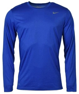 Nike Men's Legend Long Sleeve Dri-FIT Tee - Royal XL - Picture 1 of 1