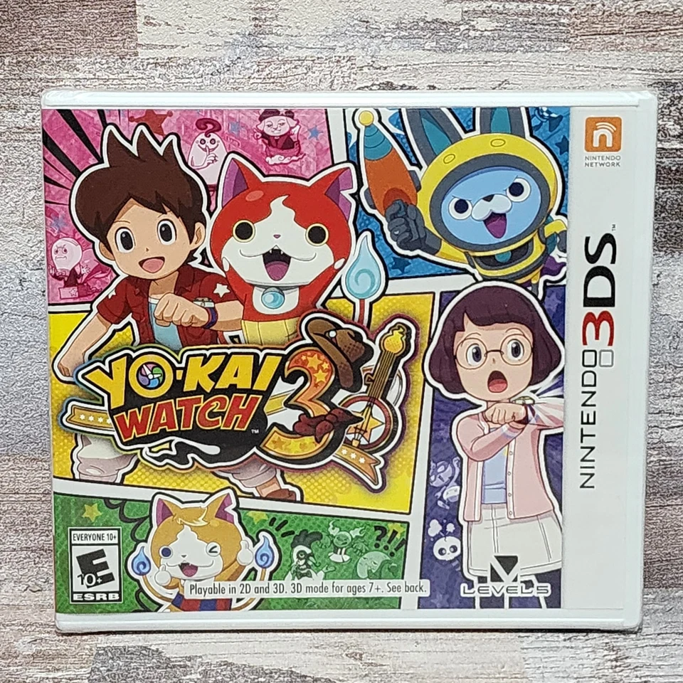 Yo-kai Watch 3 / Yokai Watch 3 (Nintendo 3DS, 2019) Brand New, Sealed! No Tears - Image 1 of 4