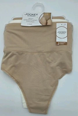 Трусики-стринги Jockey Skimmies упаковка 3 шт. размер 7 360° разглаживающие стринги - Изображение 1 из 4