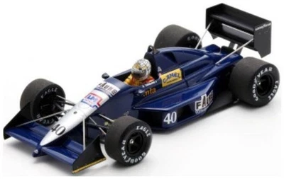 Spark escala 1:43 AGS JH24 #40 práctica GP de Gran Bretaña 1989 Gabriele Tarquini Foto 1 de 2