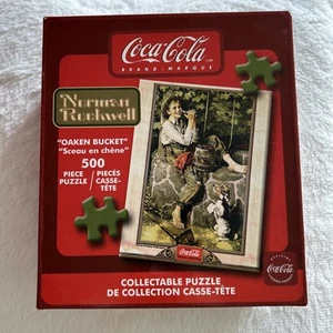Coca-Cola 500 Piece Puzzle “Barefoot Boy Rockwell Sealed “Oaken Bucket” Sealed - Picture 1 of 3