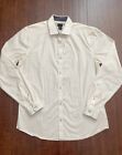 Men H&M Dress Shirt Button Down Long Sleeve Causal Shirt Top White Large L