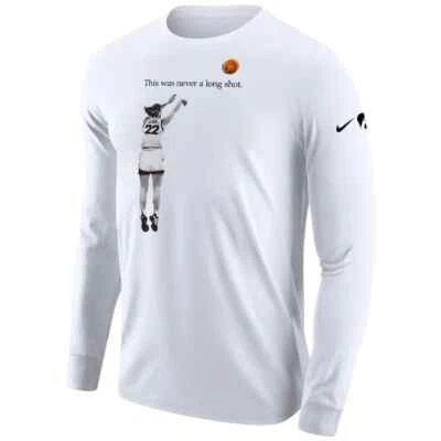Caitlin Clark Iowa Hawkeyes Nike All-Time Record Breaking Long Sleeve T-Shirt 22 - Image 1 of 3
