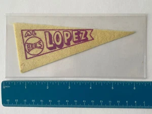 Rare 1930s BF3 Baseball Mini Pennant - Al Lopez Boston Bees - Picture 1 of 2