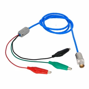 Triax TRB Jack 3-Slot to Alligator Clip Single Shielded M17/176-00002 Cable 3~9' - Picture 1 of 7