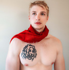 Beau portrait d'homme physique intérêt gay photo édition limitée 8,5 x 11 4,24