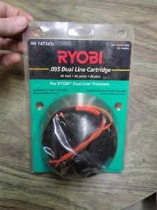 Nuevo cartucho SplitLine RYOBI .095 stock antiguo #147345 recortadora Weed Eater Wacker - Imagen 1 de 7