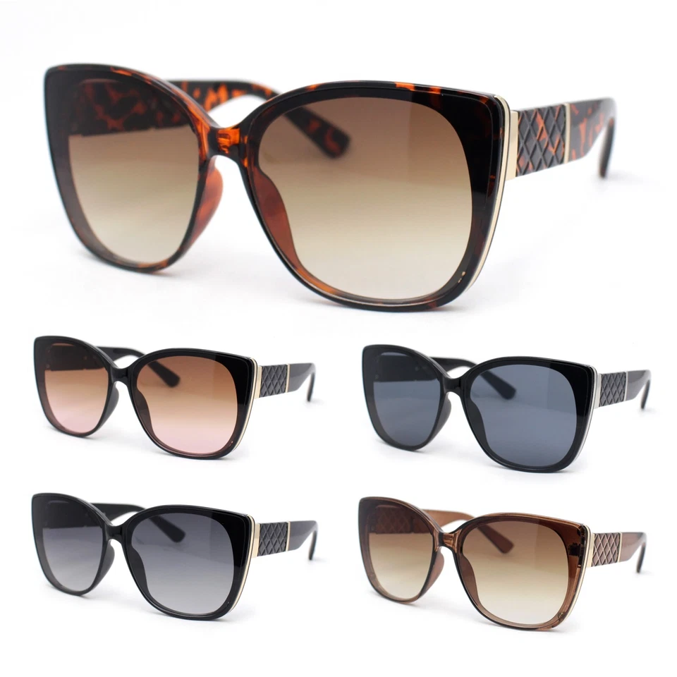 90 年代设计师超大猫眼时尚时尚太阳镜 — 第 1/1 张图片