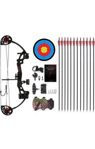 Lanneret Compound Bow Archery for Youth and Beginner, Draw Weight Adjustable - Picture 1 of 8