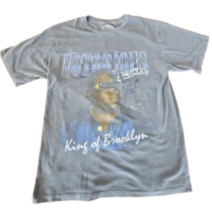 Notorious BIG King Of Brooklyn 1997 World Tour T Shirt Mens Small - Picture 1 of 10