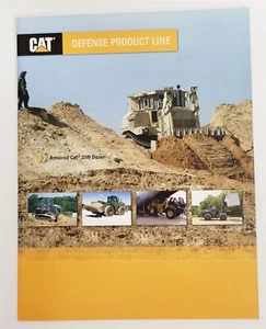Folleto de catálogo de línea de productos Caterpillar CAT Defense militar 2015 - Imagen 1 de 5