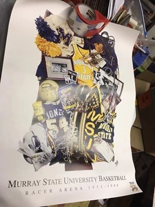 Murray State Racers Poster/Print Collage- Looks Great Framed NCAA Basketball - Picture 1 of 6