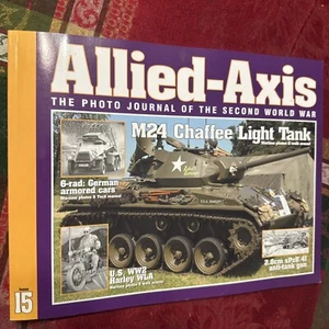 Allied-Axis #15 M24 Chaffee, German 6 Wheel Armored Cars, 2.8cm sPzB 41, Harley - Imagen 1 de 12