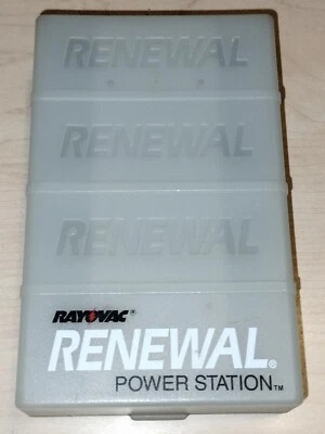Cargador de batería recargable Rayovac Renewal Power Station AA AAA modelo # PS1 Foto 1 de 4