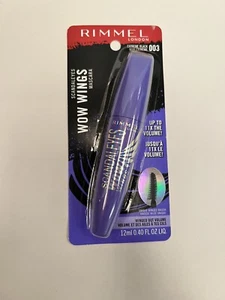 Extreme Black Scandaleyes  Wow Wings Mascara # 003 by Rimmel London - Picture 1 of 2