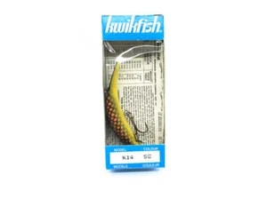 Kwikfish K14 SC Negro Naranja Escala Color Nuevo en Caja Antiguo Stock - Imagen 1 de 2