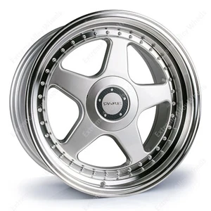 Llantas de aleación F5 plateadas de 16" para Volkswagen 4 tacos 4x100 - Imagen 1 de 12