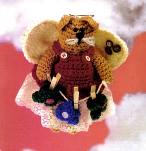 CUTE Kitty Angel/Toy/ Crochet Pattern INSTRUCTIONS ONLY - Picture 1 of 1