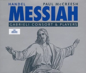 HANDEL messiah (version 1754) GRABRIELI CONSORT & PLAYERS, PAUL McCREESH / 2 CD - Imagen 1 de 2