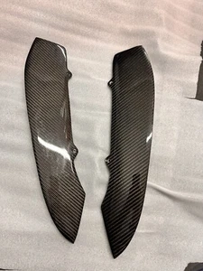 BMW E92/E93/M3 Rear Bumper/Diffuser Carbon Spats - Picture 1 of 4