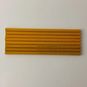 Lot of 8 Vintage Pencils L&C HARDTMUTH KOH-I-NOOR 1500 H,HB Czechoslovakia #5840 - Picture 1 of 10