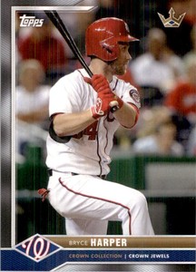 2022 Topps X Bobby Witt Jr. Crown Collection Crown Jewels Bryce Harper #8