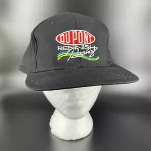Dupont Racing Refinish Automotive Racing Hat Cap Snapback Embroidered Black - Picture 1 of 8