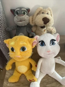 Talking Friends - Tom Ben Angela Ginger Speaking Toys Bundle Set Of 4 - Picture 1 of 8